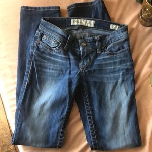 BKE Denim Stella 24R straight leg 5 pocket Jeans